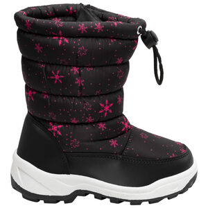 Μετά το σκι με επένδυση στο λαιμό και εκτυπωμένο σχέδιο, με καουτσούκ για κορίτσι 