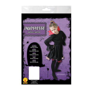 Κοστούμι Vampirette Μαύρο Μέγεθος S Rubie