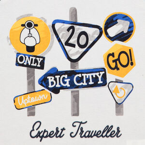 Σετ t-shirt και  Παντελόνι με τιράντεςγια bebe αγόρι 