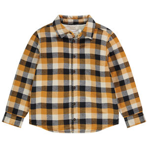 Surchemise à carreaux en flanelle doublée sherpa pour garçon Main Surchemise à carreaux en flanelle doublée sherpa pour garçon