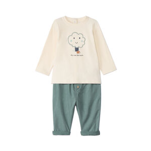 Σετ παντελόνι και φαντεζί μπλούζα για μωρό αγόρι  Main Σετ παντελόνι και φαντεζί μπλούζα για μωρό αγόρι