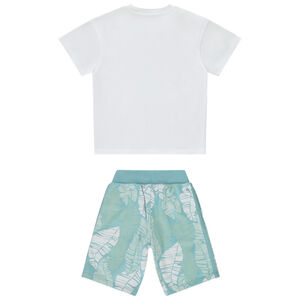 Σετ 2 τμχ. με σχέδιο φοίνικες για αγόρι 