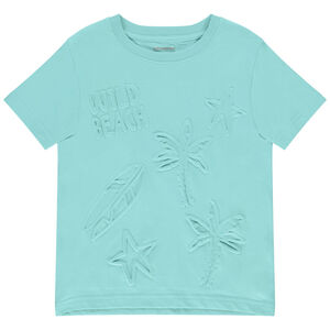 T-shirt κοντομάνικο με visuels για αγόρι Main T-shirt κοντομάνικο με visuels για αγόρι