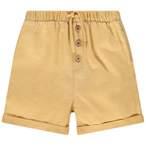 Βερμούδα βαμβακερή μονόχρωμο για bebe αγόρι 