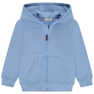 Ζακέτα με κουκούλα από φούτερ για αγόρι 