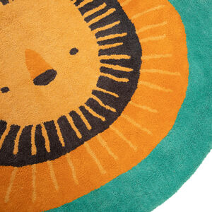 Στρογγυλό χαλάκι δωματίου tufted Crazy Jungle 100cm 