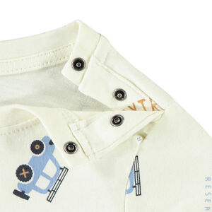 Σετ από 2 μπλουζάκια μακρυμάνικα με φαντεζί σχέδιο για μωρό αγόρι 