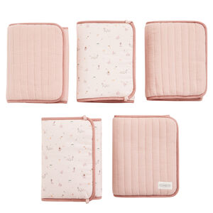 "Σετ από 5 ρυθμιζόμενα προστατευτικά κάγκελα Promenade Bucolique ροζ" 