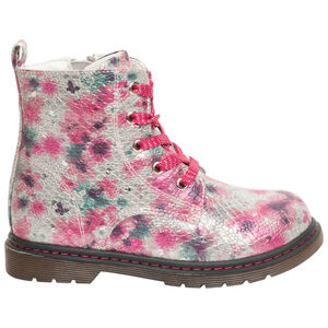 Μποτάκια με σχέδιο floral για κορίτσι 