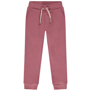 "Μακριά φόρμα από molleton μονόχρωμο για κορίτσι" 