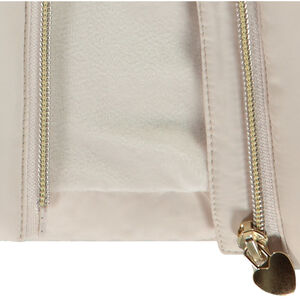 Αμάνικη μπουφάν από υφασμάτινο ματ για κορίτσι 