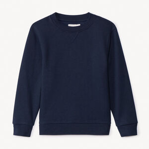 Φούτερ από molleton μονόχρωμο για αγόρι 