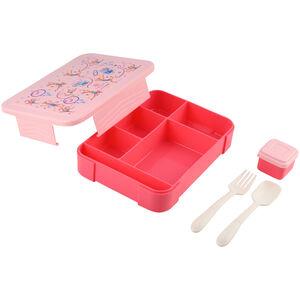 Φαγητοδοχείο 1330ml 5 Θήκες Με Κουτ/Πιρ/Δοχείο Wild Stunts 