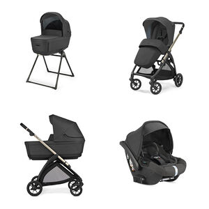 Σύστημα Μεταφοράς Electa 3 Σε 1 Upper Black + Κάθισμα Αυτοκινήτου I-Size Darwin Infant Recline Magnet Grey 