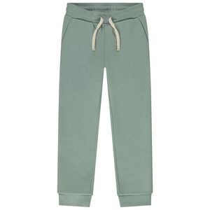 "Μακριά φόρμα από molleton μονόχρωμο για κορίτσι" 