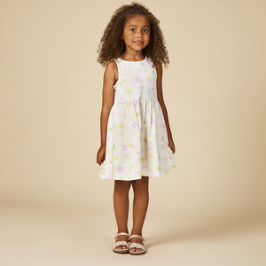 Ρόμπα χωρίς μανίκια με φαντεζί σχέδιο για κορίτσι 