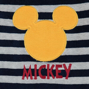 Βελουτέ ριγέ πιτζάμα ©Disney με μπάλωμα Mickey  