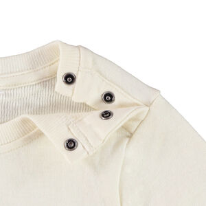 T-shirt μακρυμάνικο με σχέδιο ηφαιστείου και κέντημα για μωρό αγόρι 