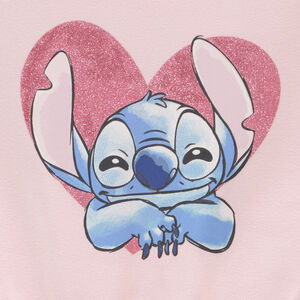 Φούτερ oversized με εκτύπωση glitter Stitch Disney για κορίτσι. Main Φούτερ oversized με εκτύπωση glitter Stitch Disney για κορίτσι.