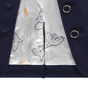 Ζακέτα tailleur από molleton με χρυσές λεπτομέρειες για κορίτσι 