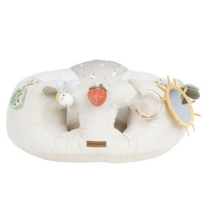 Coussin d'activités 2 en 1 La Vie à la Ferme écru  Main Coussin d'activités 2 en 1 La Vie à la Ferme écru