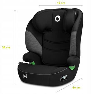 Lionelo κάθισμα αυτοκινήτου Lars I-size 100-150cm Black grey 