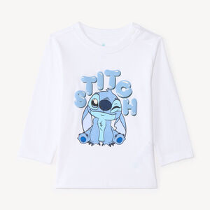 T-shirt à manches longues pour bébé garçon Stitch Disney 