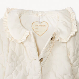 Veste manches longues matelassée et brodée pour bébé fille  Main Veste manches longues matelassée et brodée pour bébé fille