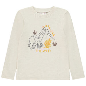T-shirt μακρυμάνικο υφασμάτινο Simba Disney για αγόρι 