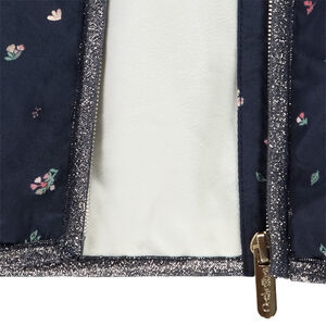 Αδιάβροχο με λουλούδια και επένδυση από sherpa για κορίτσι μωρό  Main Αδιάβροχο με λουλούδια και επένδυση από sherpa για κορίτσι μωρό