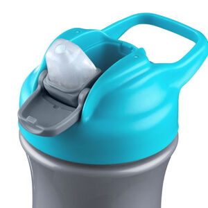 Chicco Pop-Up Cup Παιδικό Κύπελλο με Καλαμάκι Σιελ 2y+ 350ml 