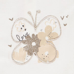 Σετ γιορτής τουνίκ + κολάν με σχέδιο για bebe κορίτσι 