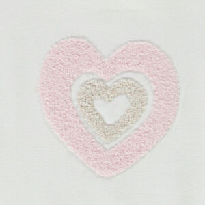 Φούτερ oversize με patch bouclettes για bebe κορίτσι 