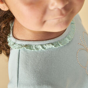 Φόρεμα 2 σε 1 με σχέδιο πεταλούδες για μωρό κορίτσι 