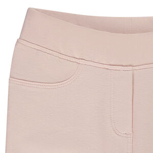 Jegging σε ύφασμα molleton μονόχρωμο για κορίτσι 