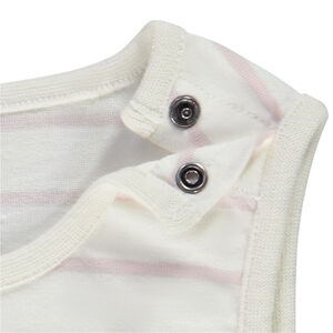 Αμάνικο μπλουζάκι από jersey με ρίγες και print για bebe αγόρι 