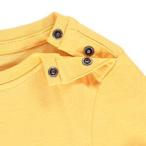 Σετ από 3 μονόχρωμα βαμβακερά t-shirts για αγόρι 