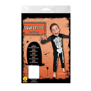 Στολή σκελετού μέγεθος L μαύρο 