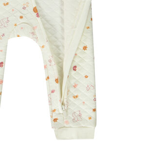 Πιτζάμα από jersey με επένδυση και φαντεζί σχέδιο για κορίτσι 