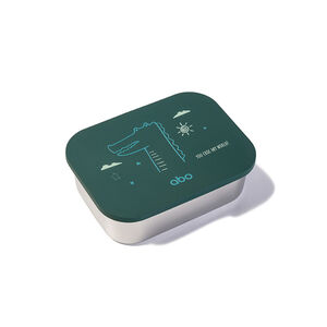 Ανοξειδωτο Φαγητοδοχειο Με Χωρισμα 1200Ml You Croc My World 