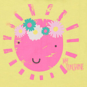 Ζέρσεϊ τιραντάκι με βολάν και φαντεζί στάμπα  