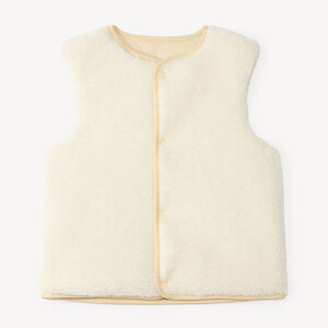 Reversible sleeveless jacket for girls 