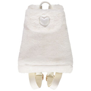 Σακίδιο πλάτης από συνθετική γούνα για μωρό κορίτσι 