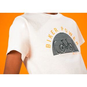 T-shirt κοντομάνικο σχέδιο ποδήλατο για αγόρι 