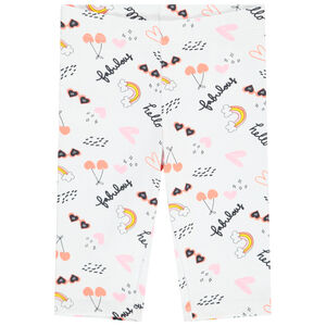 Cycliste court imprimé pour fille Main Cycliste court imprimé pour fille