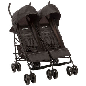 Καρότσι διπλό - Μαύρο 