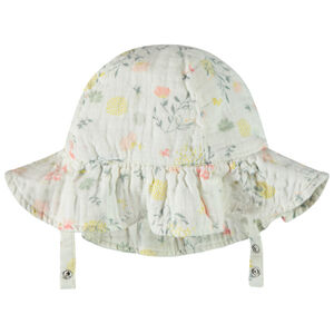 Σαλοπέτα με σχέδιο λουλούδια για μωρό κορίτσι 