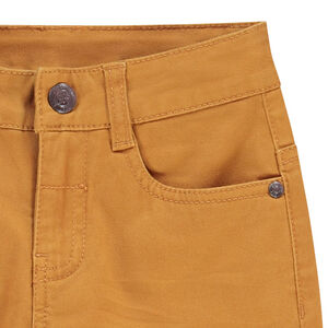 Slim παντελόνι από twill με εφέ crinkle αγόρι 