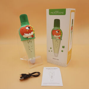 Μικρόφωνο δεινόσαυρος με δυνατότητα αλλαγής φωνής και σύνδεσης με bluetooth για αναπαραγωγή 