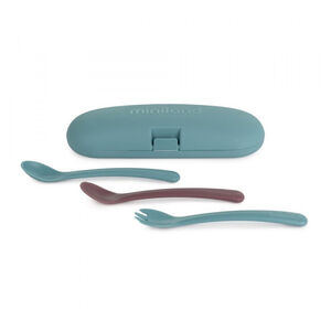 Κασετινα Με Κουταλοπιρουνα Picneat Ocean MINILAND 